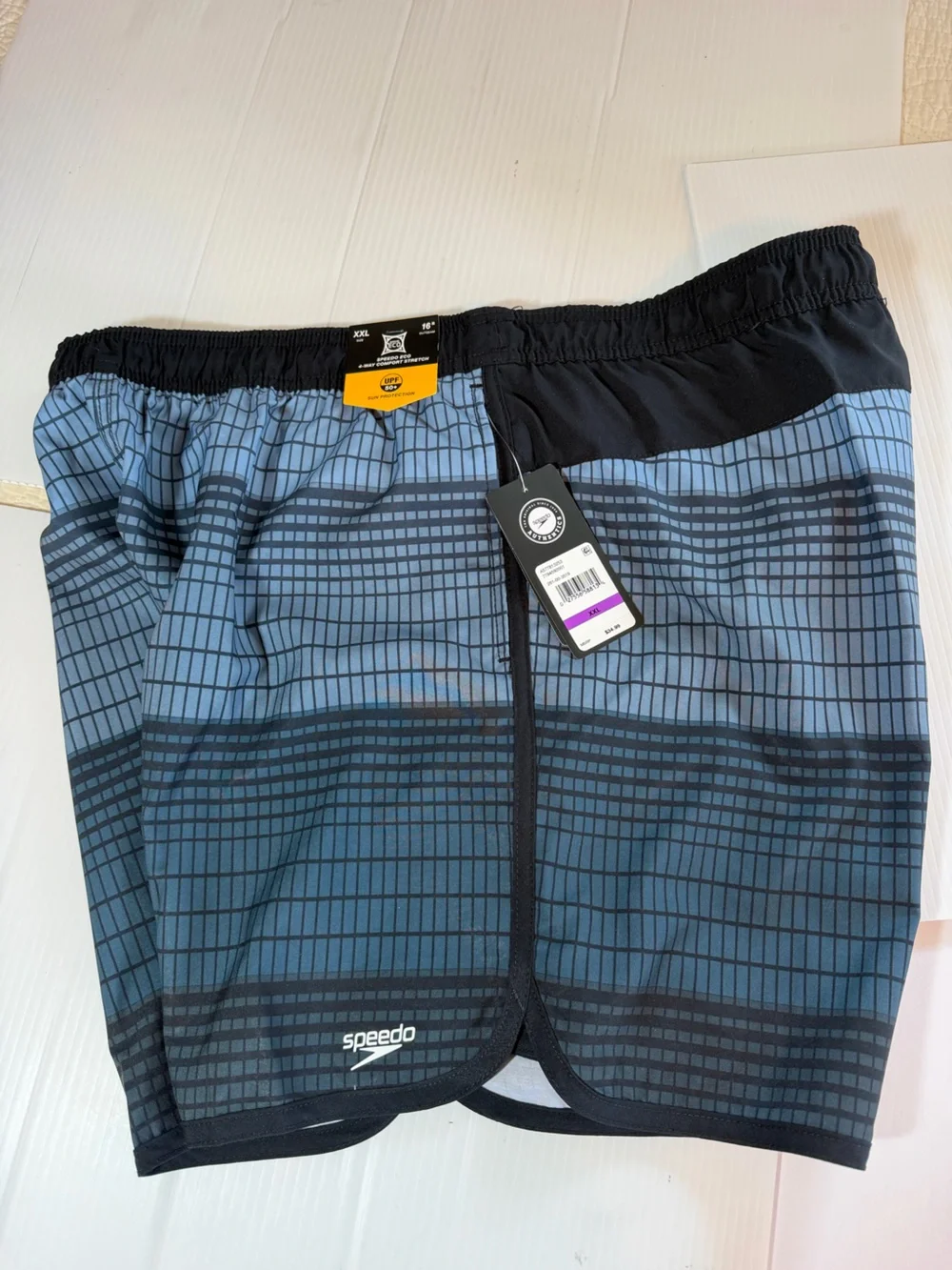 NWT Speedo XXL swimsuit UPF 50 4-Way Comfort Stretch